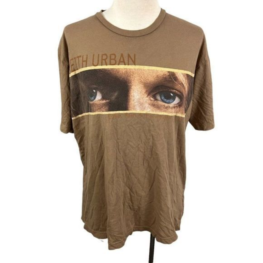 🌿4/$30🌿 Keith Urban Brown‎ Tee (L)
